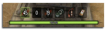 zayaz batte interface - ammo indicator/hp zayaz battle interface world of tanks