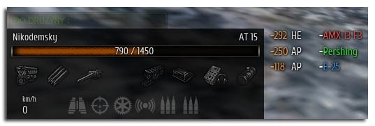 mini damage panel world of tanks