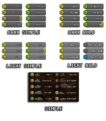 IXCIconPack types IXCIconPack mod wot zestawienie