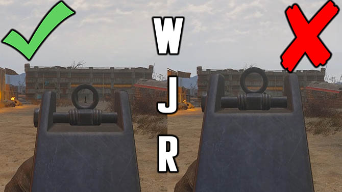 weapon jiggle remover fallout 4